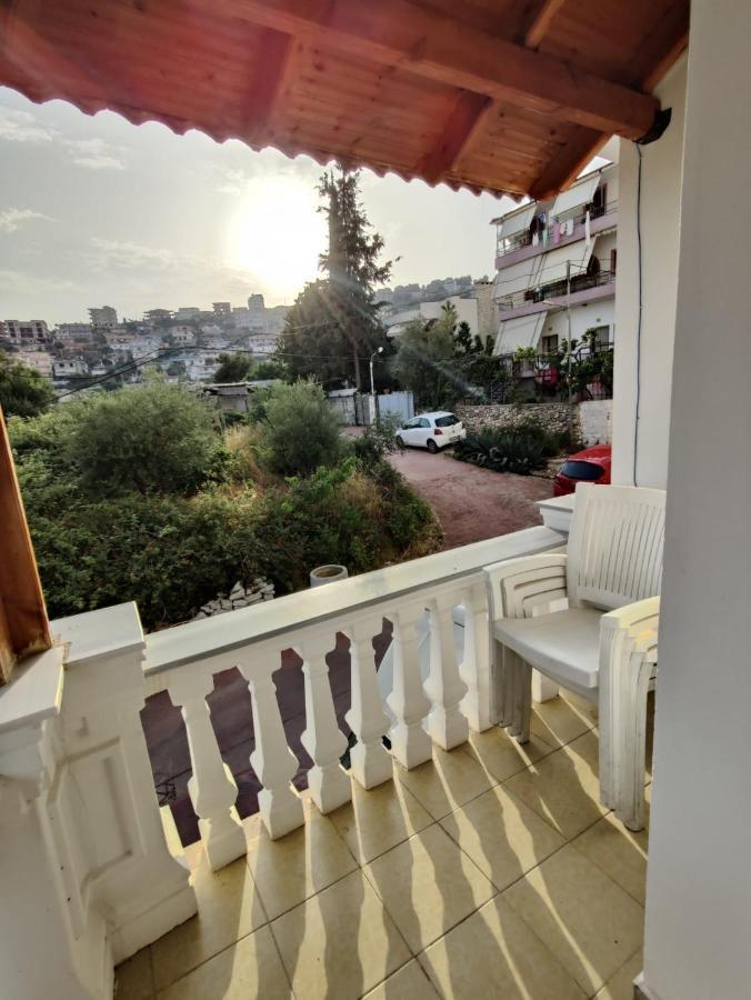 Solei Apartments Sarande Bagian luar foto
