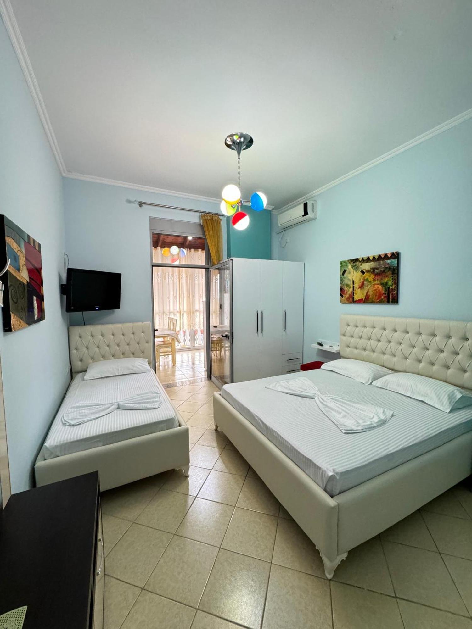 Solei Apartments Sarande Bagian luar foto