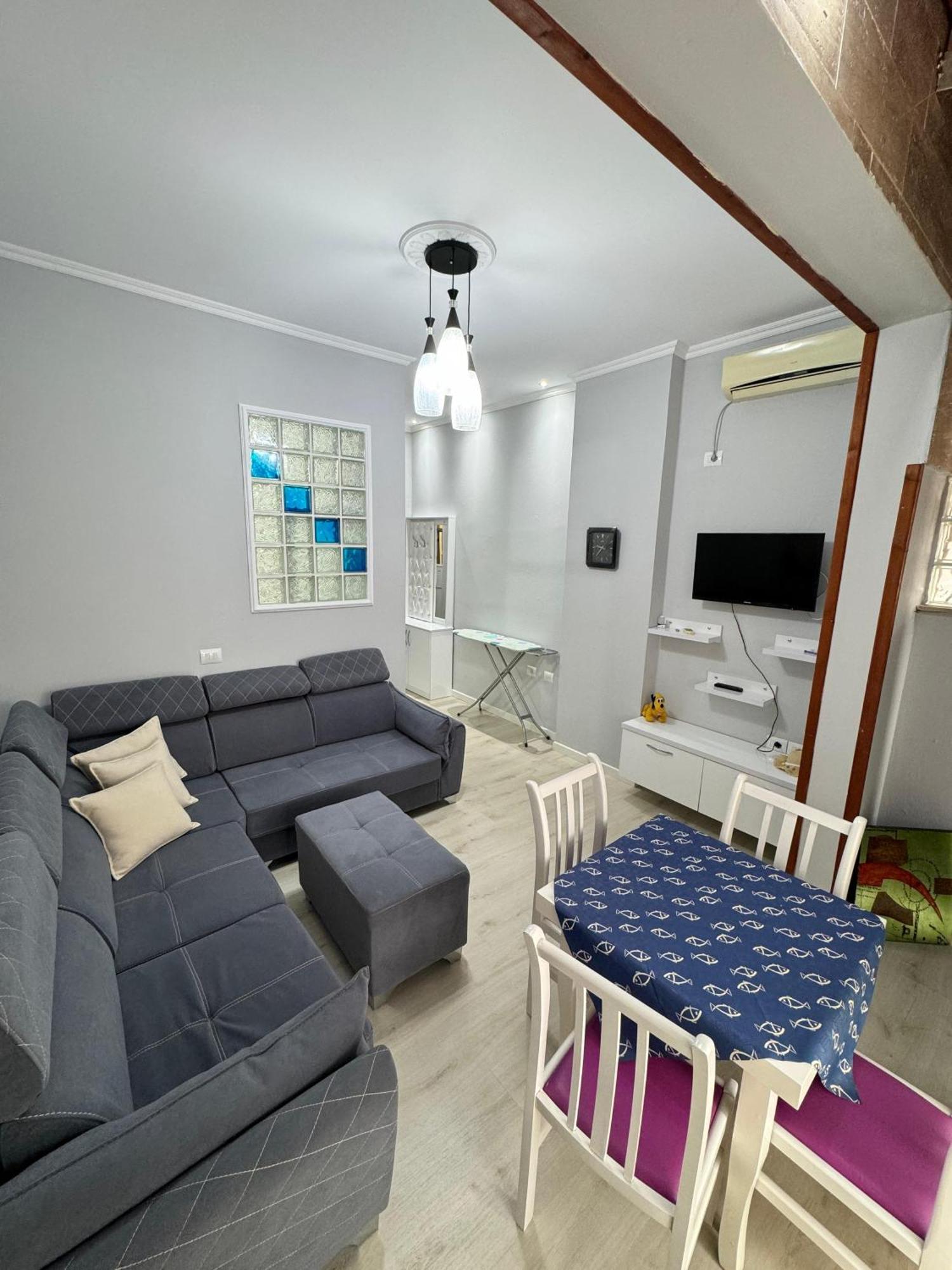 Solei Apartments Sarande Bagian luar foto